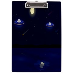 Alien Navi A4 Acrylic Clipboard by nateshop