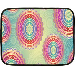 Background-02 Two Sides Fleece Blanket (mini) by nateshop