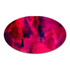 Background-03 Oval Magnet by nateshop