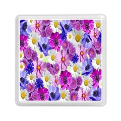 Blossoms-yellow Memory Card Reader (square) by nateshop