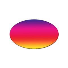 Spectrum Sticker (oval) by nateshop