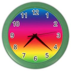 Spectrum Color Wall Clock