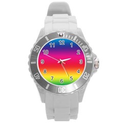 Spectrum Round Plastic Sport Watch (l) by nateshop