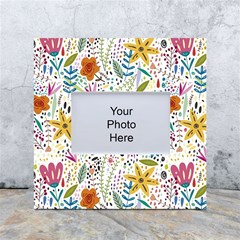 Flowers-484 White Box Photo Frame 4  X 6  by nateshop