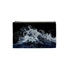 Tempestuous Beauty Art Print Cosmetic Bag (small) by dflcprintsclothing