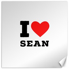 I Love Sean Canvas 20  X 20  by ilovewhateva