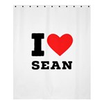 I love sean Shower Curtain 60  x 72  (Medium)  60 x72  Curtain