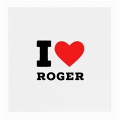 I Love Roger Medium Glasses Cloth by ilovewhateva