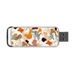 Shapes Pattern Portable Usb Flash (two Sides) by BlackRoseStore
