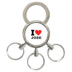 I Love Jose 3-ring Key Chain by ilovewhateva