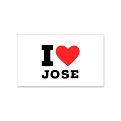 I Love Jose Sticker Rectangular (10 Pack) by ilovewhateva