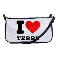 I Love Terry  Shoulder Clutch Bag by ilovewhateva