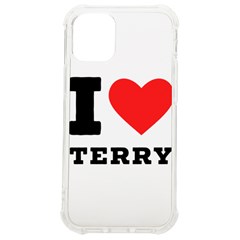 I Love Terry  Iphone 12 Mini Tpu Uv Print Case	 by ilovewhateva