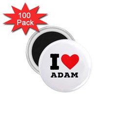 I Love Adam  1 75  Magnets (100 Pack)  by ilovewhateva