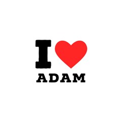 I Love Adam  Play Mat (square) by ilovewhateva