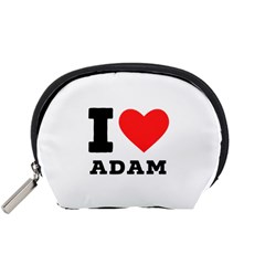 I Love Adam  Accessory Pouch (small) by ilovewhateva