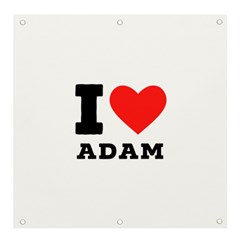 I Love Adam  Banner And Sign 4  X 4  by ilovewhateva