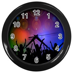 Cheers Wall Clock (black) by nateshop