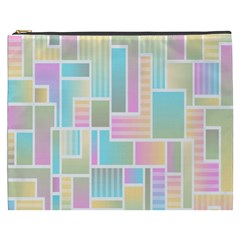 Color-blocks Cosmetic Bag (xxxl) by nateshop