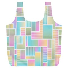 Color-blocks Full Print Recycle Bag (xxxl) by nateshop
