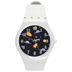 Cosmos Round Plastic Sport Watch (M)