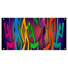 Dancing Banner And Sign 8  X 4 