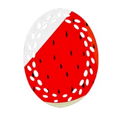 Fruit-01 Ornament (oval Filigree) by nateshop