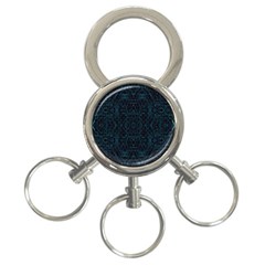 Geometric-art-003 3-ring Key Chain by nateshop