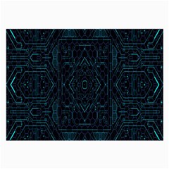 Geometric-art-003 Large Glasses Cloth by nateshop