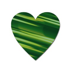 Green-01 Heart Magnet by nateshop