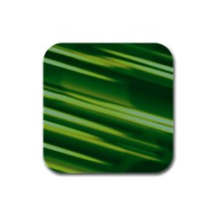 Green-01 Rubber Square Coaster (4 Pack) by nateshop