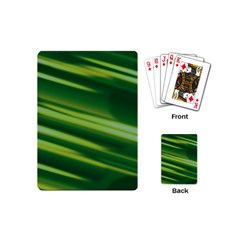 Green-01 Playing Cards Single Design (Mini)