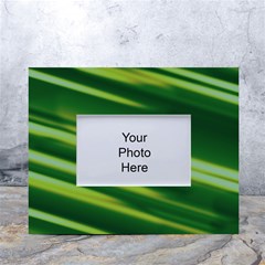 Green-01 White Tabletop Photo Frame 4 x6 