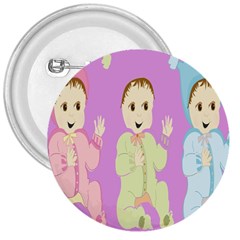 Happy 02 3  Buttons by nateshop