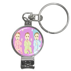 Happy 02 Nail Clippers Key Chain by nateshop