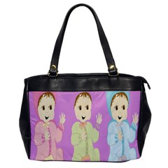 Happy 02 Oversize Office Handbag by nateshop