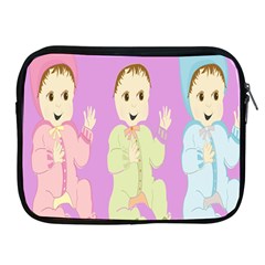 Happy 02 Apple Ipad 2/3/4 Zipper Cases by nateshop