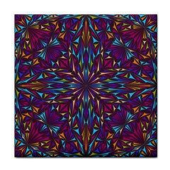 Kaleidoscope Face Towel by nateshop