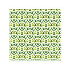 Leaf - 01 Square Satin Scarf (30  X 30 )