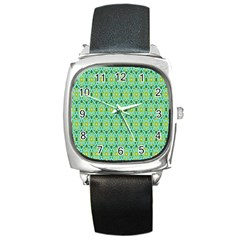 Leaf - 04 Square Metal Watch by nateshop