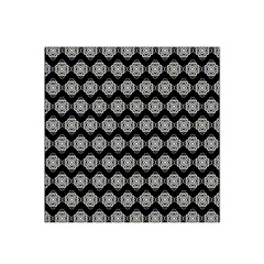 Abstract Knot Geometric Tile Pattern Satin Bandana Scarf 22  X 22  by GardenOfOphir