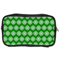 Abstract Knot Geometric Tile Pattern Toiletries Bag (two Sides) by GardenOfOphir