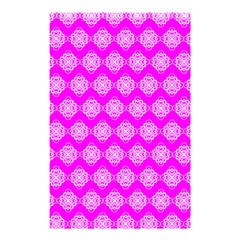 Abstract Knot Geometric Tile Pattern Shower Curtain 48  X 72  (small)  by GardenOfOphir