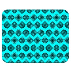 Abstract Knot Geometric Tile Pattern Two Sides Premium Plush Fleece Blanket (medium) by GardenOfOphir