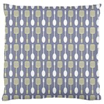 Spatula Spoon Pattern Large Cushion Case (Two Sides) Back