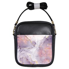 Liquid Marble Girls Sling Bag by BlackRoseStore