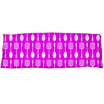 Purple Spatula Spoon Pattern Body Pillow Case (Dakimakura) Body Pillow Case