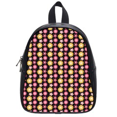 Cute Floral Pattern School Bag (small) by GardenOfOphir