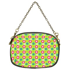 Cute Floral Pattern Chain Purse (two Sides) by GardenOfOphir