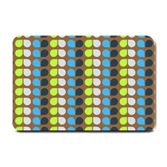 Colorful Leaf Pattern Small Doormat by GardenOfOphir